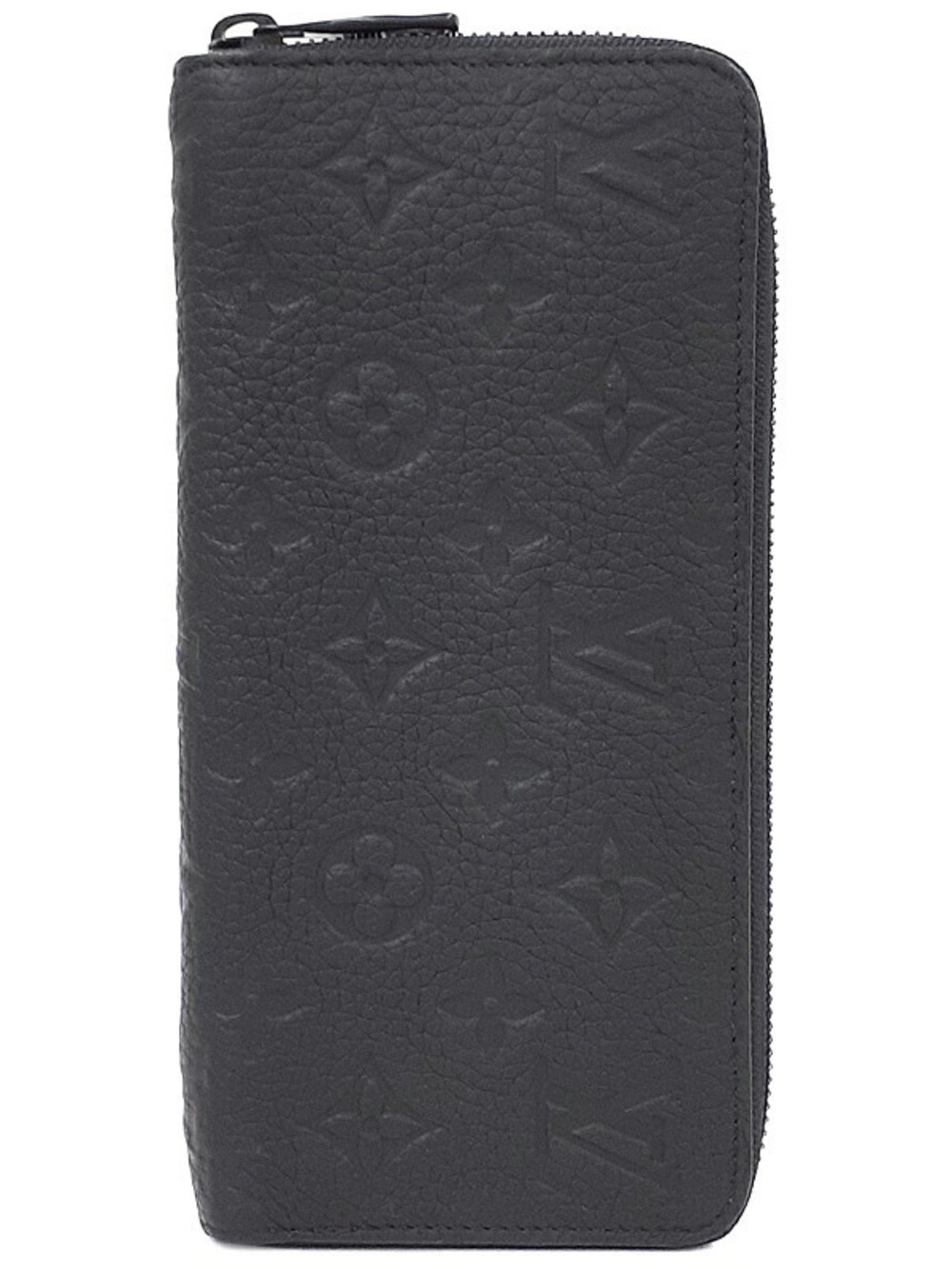 Louis Vuitton Taurillon Monogram Zippy Wallet Horizontal Round Zipper Long